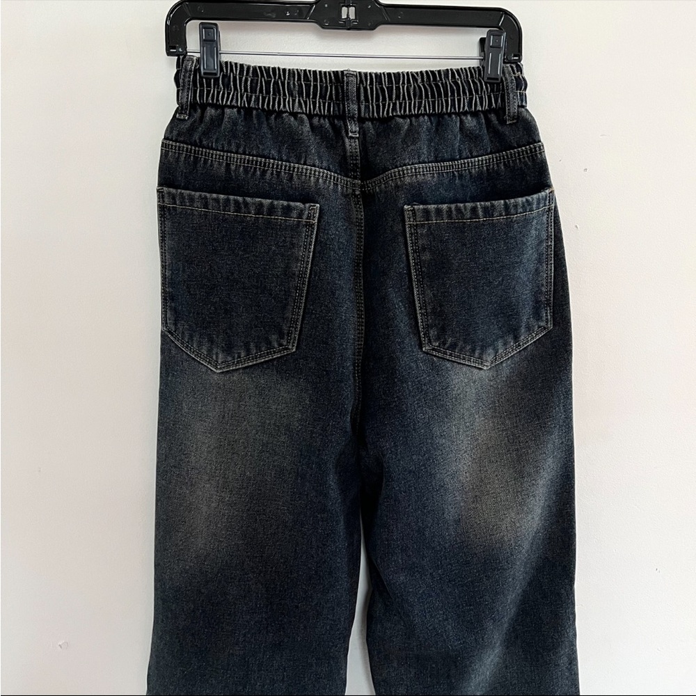 Men's Navy Blue Jeans - Picture 5 of 7